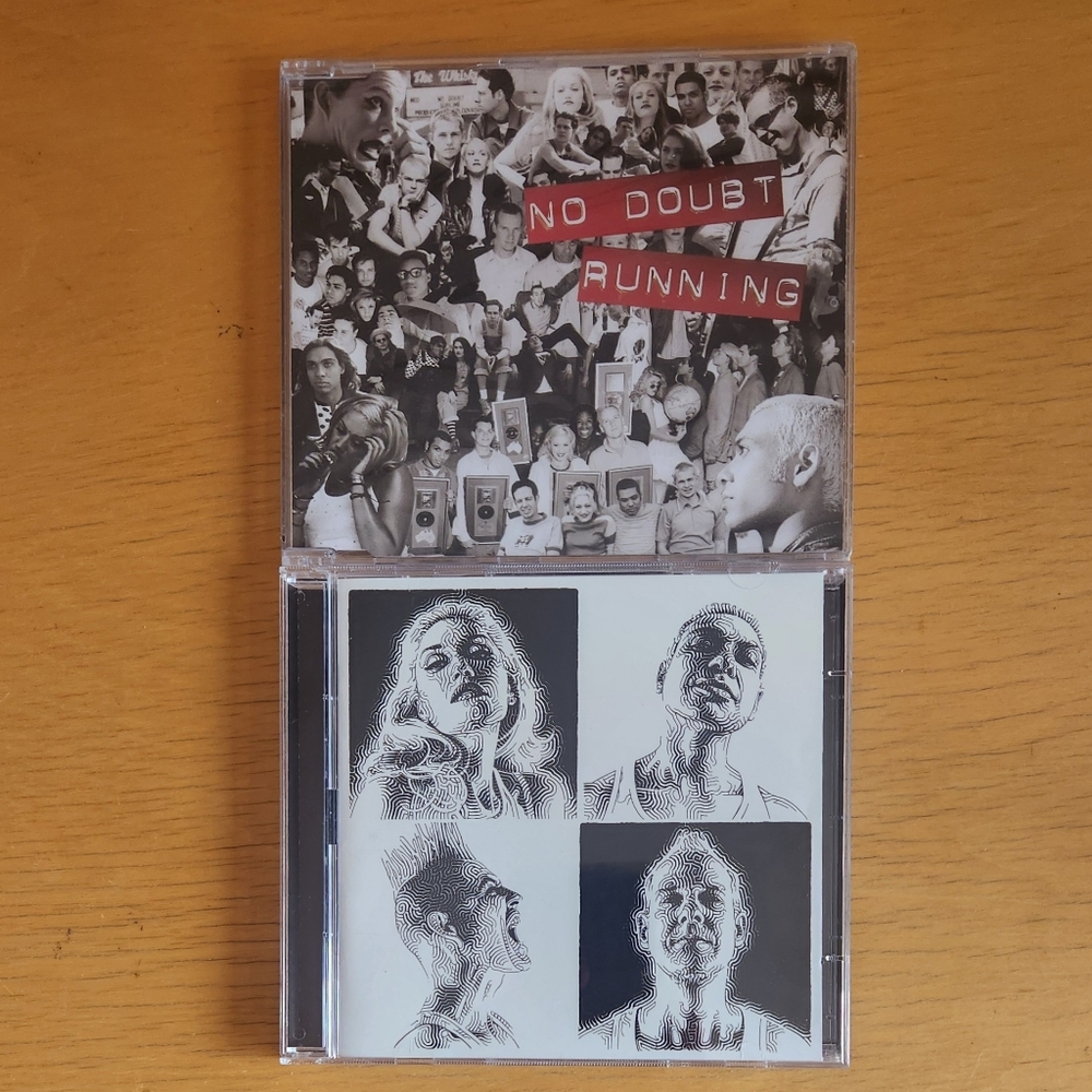 No Doubt - Running and Push And Shove 2000s CDs (Lot of 2) 